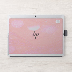 Elegant Rose Gold & White Quartz Marble Laptop Ski HP Laptop Skin