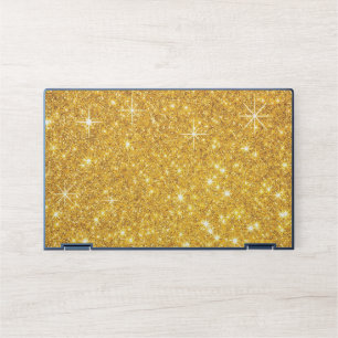 Elegant Rose Gold & White Quartz Marble Laptop Ski HP Laptop Skin