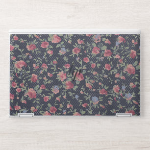 Elegant Rose Gold & White Quartz Marble LaptopSkin HP Laptop Skin