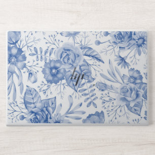Elegant Rose Gold & White Quartz Marble LaptopSkin HP Laptop Skin