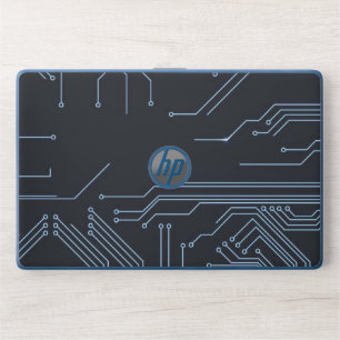 Elegant Rose Gold & White Quartz Marble LaptopSkin HP Laptop Skin