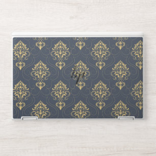 Elegant Rose Gold & White Quartz Marble LaptopSkin HP Laptop Skin
