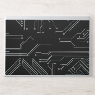 Elegant Rose Gold & White Quartz Marble LaptopSkin HP Laptop Skin