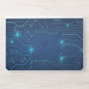 Elegant Rose Gold & White Quartz Marble LaptopSkin HP Laptop Skin