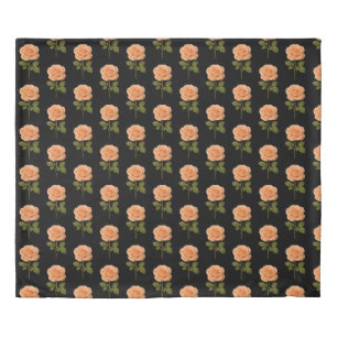Elegant Rose Illustration Tablecloth – Romantic Fl Duvet Cover