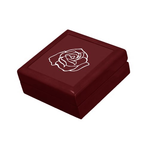 Elegant Rose Jewelry Box