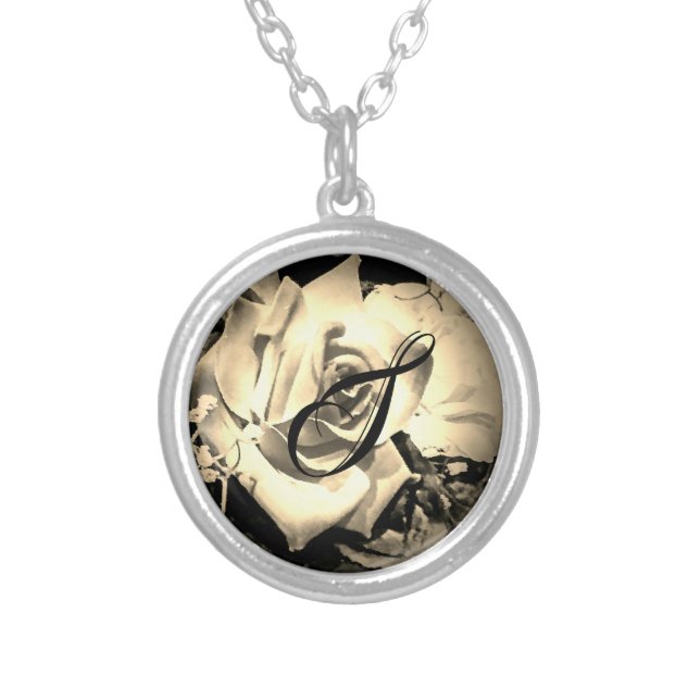 Elegant Rose Necklace (Front)