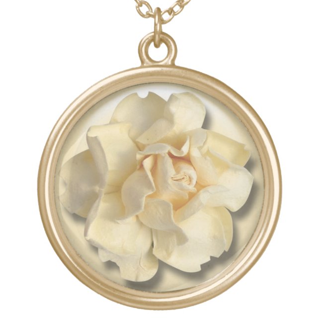 Elegant Rose Necklace Choose your design c1 (Front)