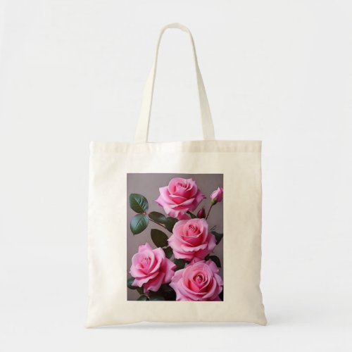 Elegant Rose Picture Tote Bag