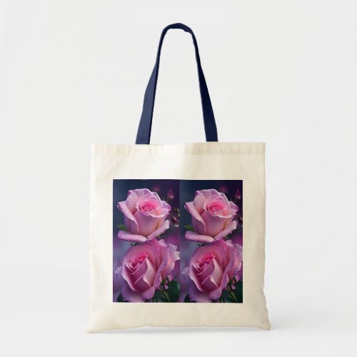 Elegant Rose Picture Tote Bag