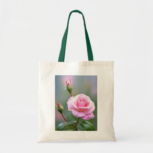 Elegant Rose Picture Tote Bag