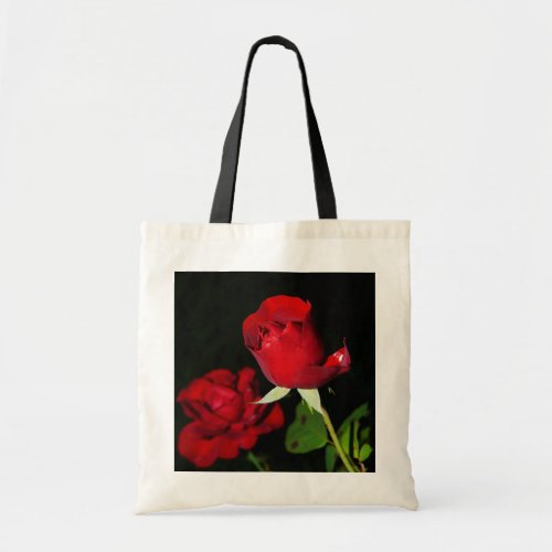 Elegant Rose Picture Tote Bag