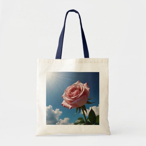 Elegant Rose Picture Tote Bag