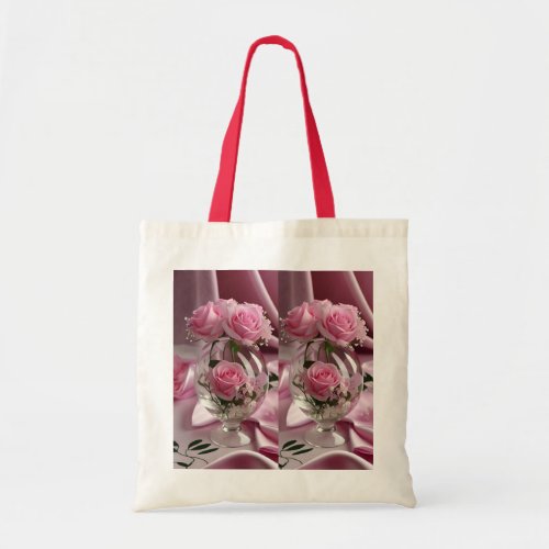 Elegant Rose Picture Tote Bag