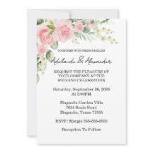 Elegant Rose Pink Wedding