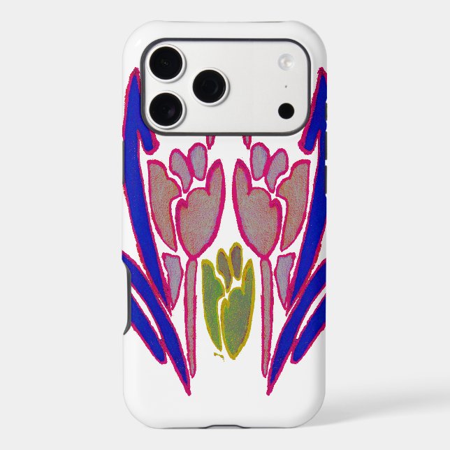 Elegant Rose Watercolor Art Print Case-Mate iPhone Case (Back)