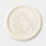 Elegant Rose Wedding Floral Couple Monogram  Wax Seal Sticker<br><div class="desc">For a rose wedding monogram wax seal sticker, look no further. Our exquisite wax seal sticker features a timeless rose design, meticulously crafted to add a touch of sophistication to your wedding invitations and stationery. Personalize your special day with this high-quality and customizable wax seal, tailored to complement your elegant...</div>