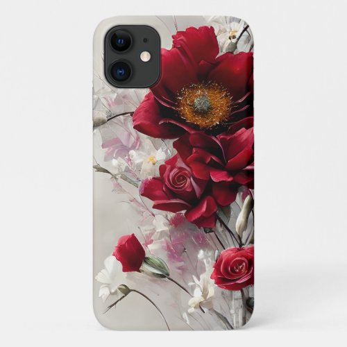 Elegant Roses and Flowers Smartphone Case