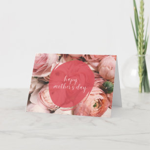 Elegant Roses Floral Mother's Day Holiday Card