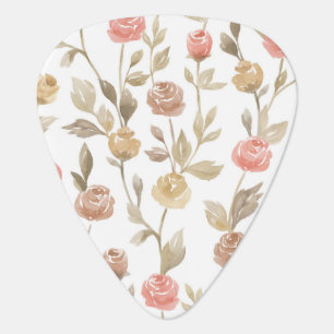 Elegant Roses Guitar Player Pick