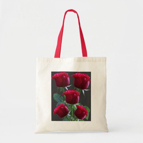 Elegant Roses Picture Tote Bag