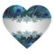 Elegant Royal Blue Peacock Stickers