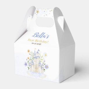 Elegant Royal Princess Castle Birthday Party  Favor Boxes