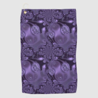 Elegant Royal Purple Liquid Sparkle