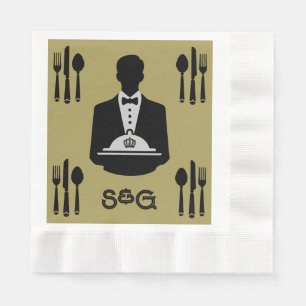 Elegant Royal Themed Luxury Napkins