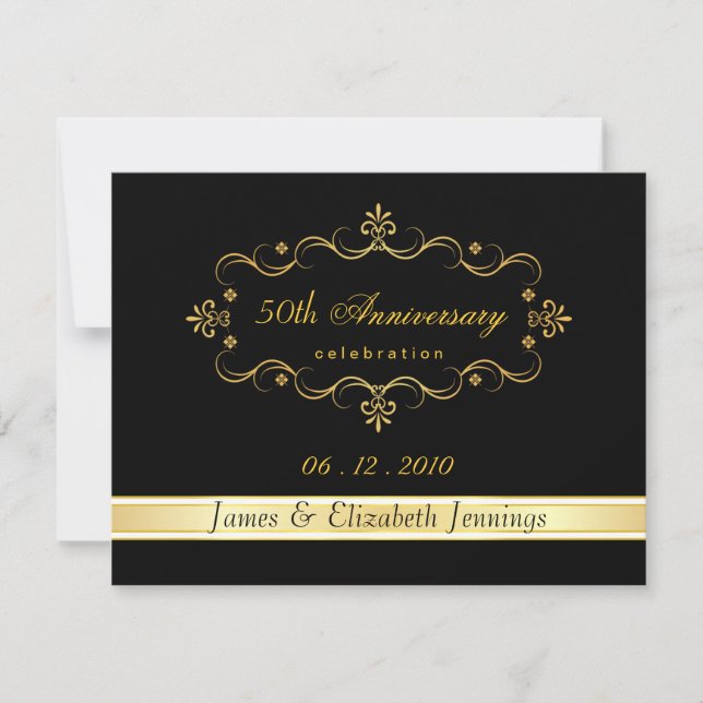 Elegant RSVP Reply Cards - Matching Invitations (Front)