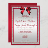 Silver Glitter DL Foiled Handmade Wedding Invitation With Dior 