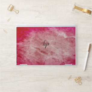 Elegant Ruby Rose marble HP Laptop Skin