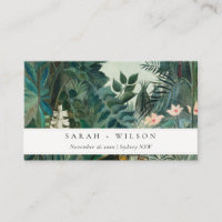 Elegant Rustic Exotic Tropical Rainforest Wedding