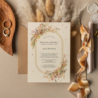 Elegant Rustic Fall Beige Wedding Bridal Brunch