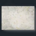 Elegant Rustic Floral Watercolor Vintage Wedding  Envelope<br><div class="desc">Gorgeous faux brocade linen look makes this envelope chic.   A vintage,  antique,  rustic look makes a beautiful wedding invitation envelope for your special day.</div>