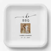 Let's Celebrate with BBQ Couples Shower Paper Plates