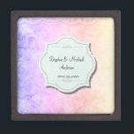 Elegant Rustic Pink Wedding Modern Simple Chic Gift Box<br><div class="desc">Elegant Rustic Pink Wedding Modern Simple Chic Gift Box | Sweet and whimsical spring or summer wedding design features a beautiful floral illustration and can be personalized with your text of your choice.</div>