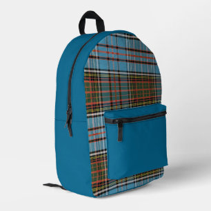 Elegant Rustic Plaid Anderson Tartan Printed Backpack