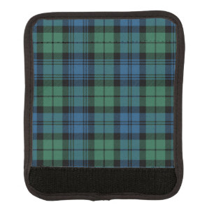Elegant Rustic Plaid Campbell Tartan Luggage Handle Wrap