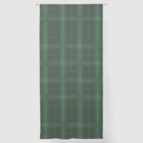 Elegant Rustic Plaid Checkered Walsh Tartan Sheer Curtains