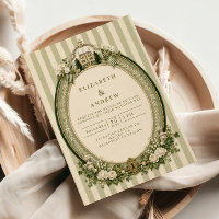 Elegant Rustic Sage Green Wedding