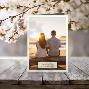 Elegant Rustic Wedding with photo Program
