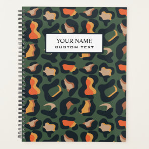 Elegant Safari Animal Skin Leopard spot  Planner