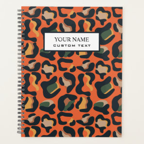 Elegant Safari Animal Skin Leopard spot  Planner