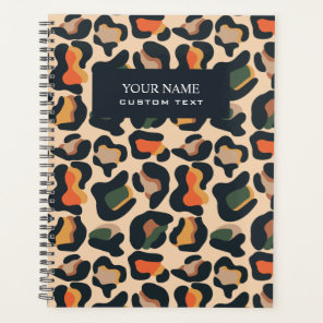 Elegant Safari Animal Skin Leopard spot  Planner