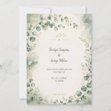 Elegant Sage Eucalyptus Wedding Botanicals