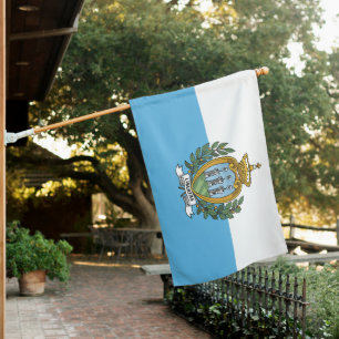 Elegant San Marino National Flag Design