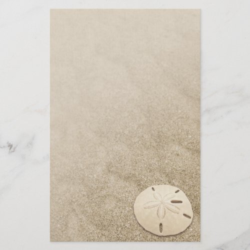 Elegant Sand Dollar Stationary 3 Stationery