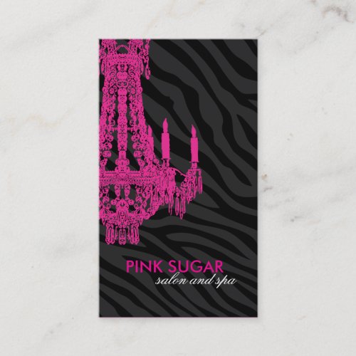 Elegant Sassy Salon and Spa Business Card