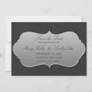 Elegant Save the Date Announcement